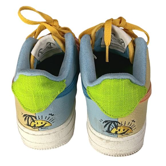 Air Force 1 Next Nature 'Sun Club Sneakers Size 5.5Y Colorful Pastel Colorblock - Picture 3 of 11